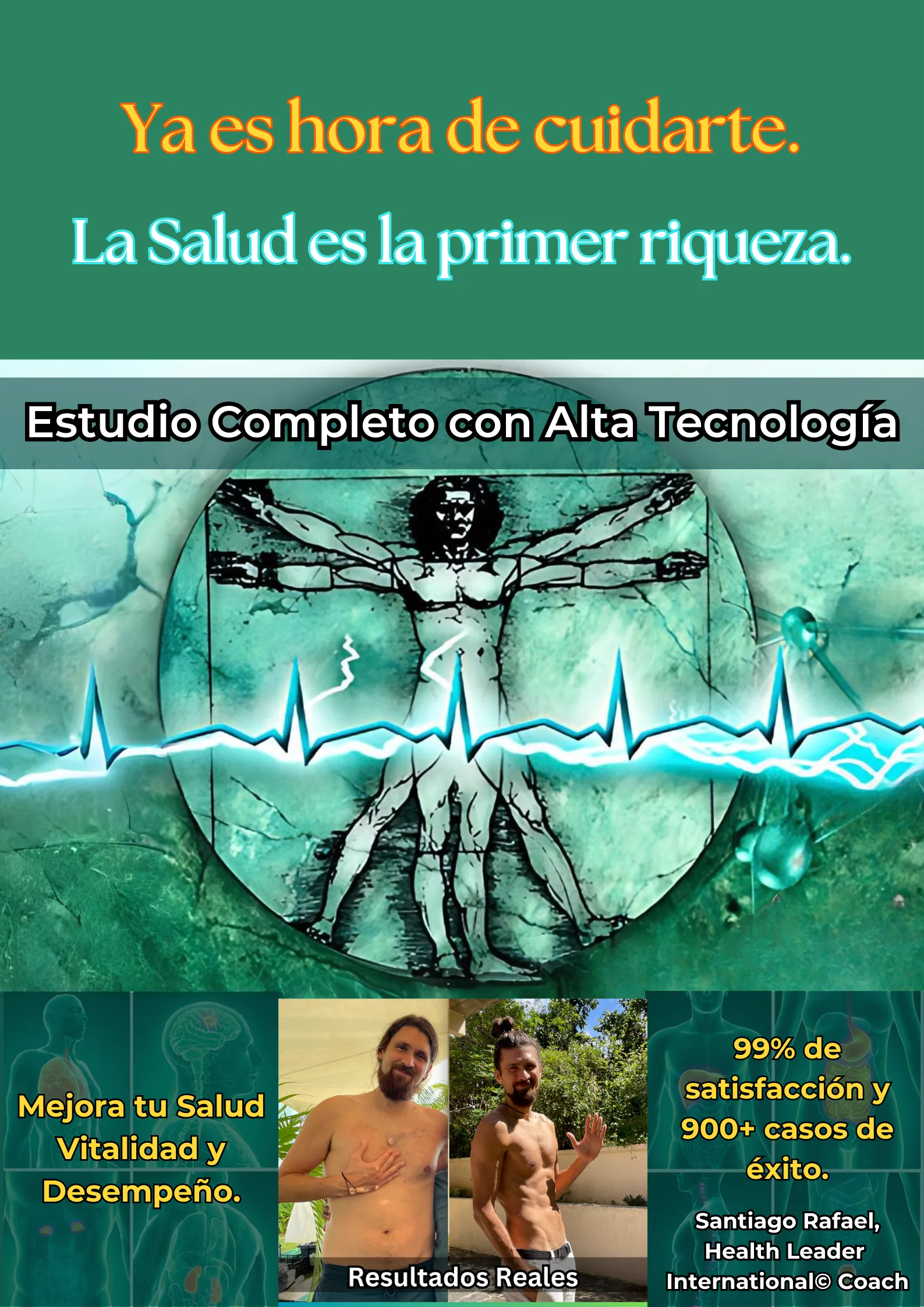 Análisis de resonancia saludable en sesión presencial — Santiago Rafael