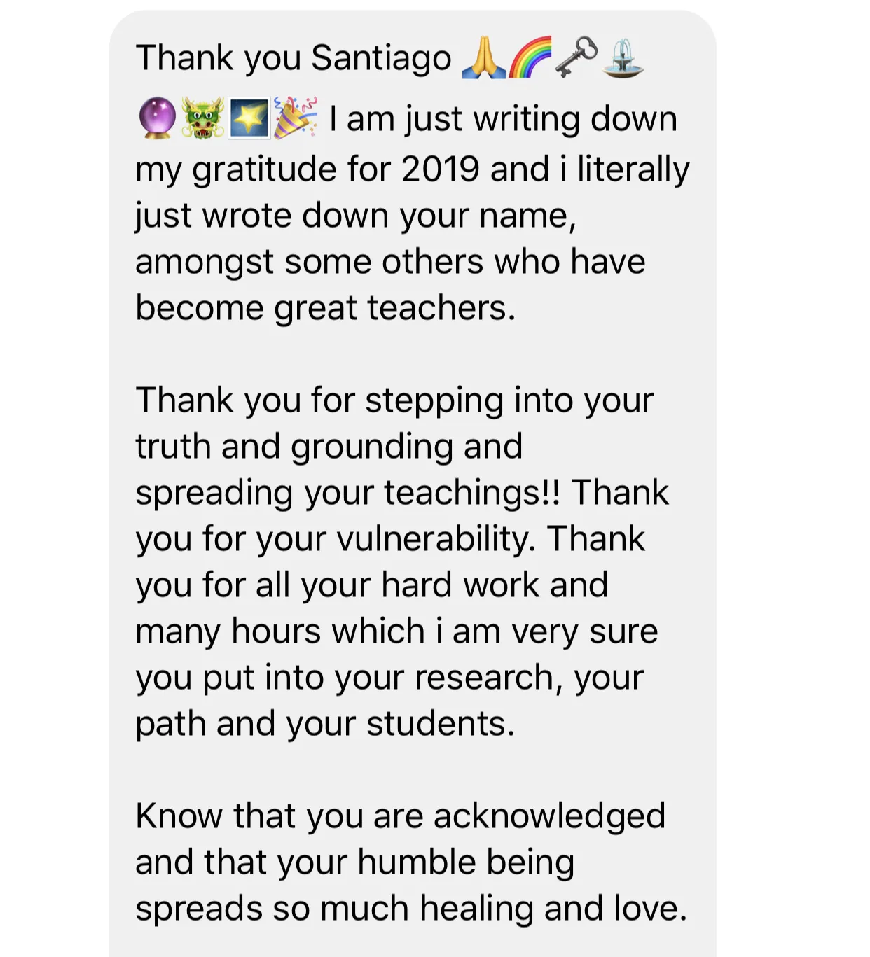 Testimonial — English client case 3