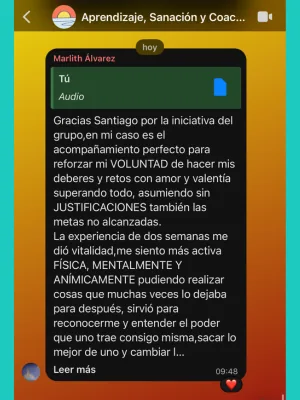 Testimonio de paciente Santiago Rafael — caso 16