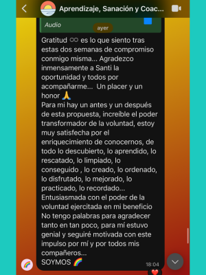 Testimonio de paciente Santiago Rafael — caso 17